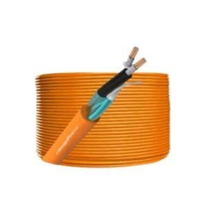 Cabo Incêndio LIH(St)H FE180/PH120/E90 Fléxivel (Laranja) 2 x 1,00mm (Rolo 100 Mt.) - LIH(St)H FE180 2X1.00